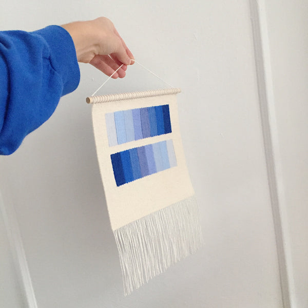 Flat Gradient Study: Blue