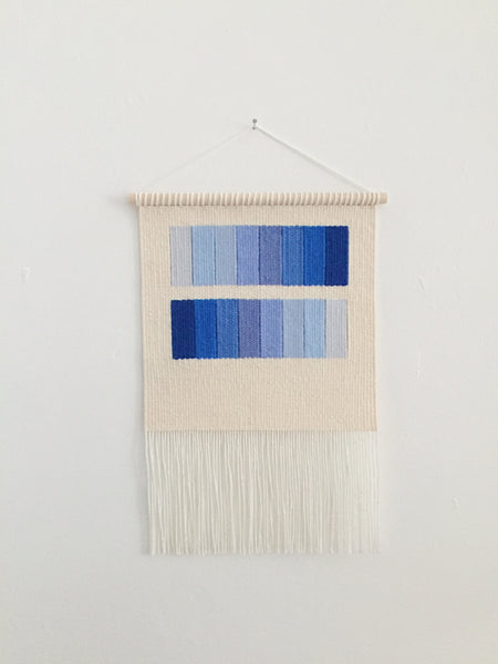 Flat Gradient Study: Blue