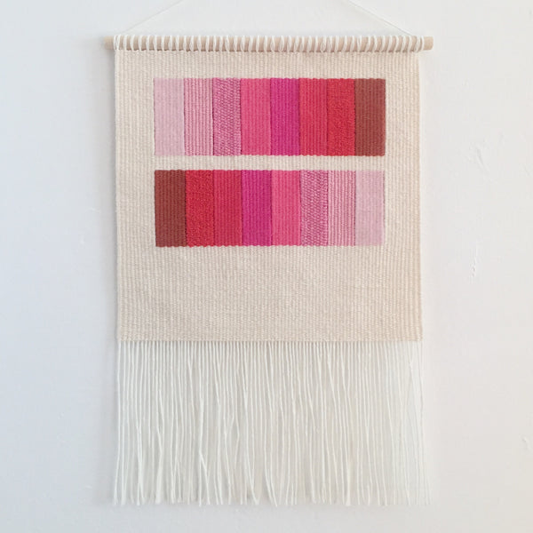 Flat Gradient Study: Pink-Red