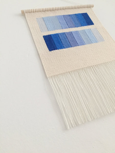 Flat Gradient Study: Blue