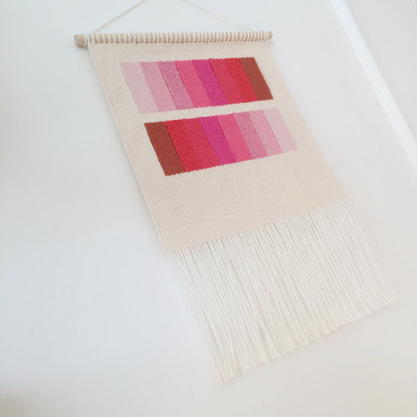 Flat Gradient Study: Pink-Red