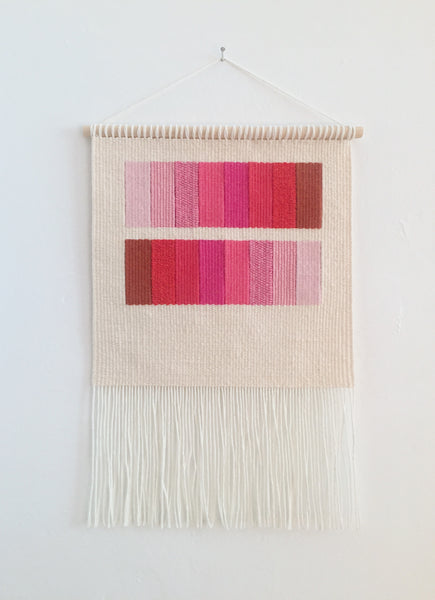 Flat Gradient Study: Pink-Red