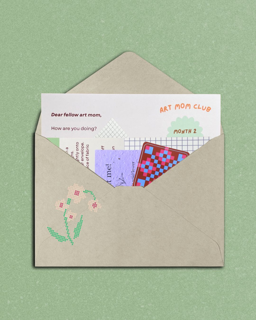 Art Mom Club: Snail Mail Subscription