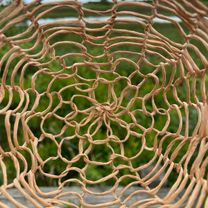 Paper-Wrapped Wire Basket