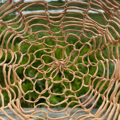 Paper-Wrapped Wire Basket