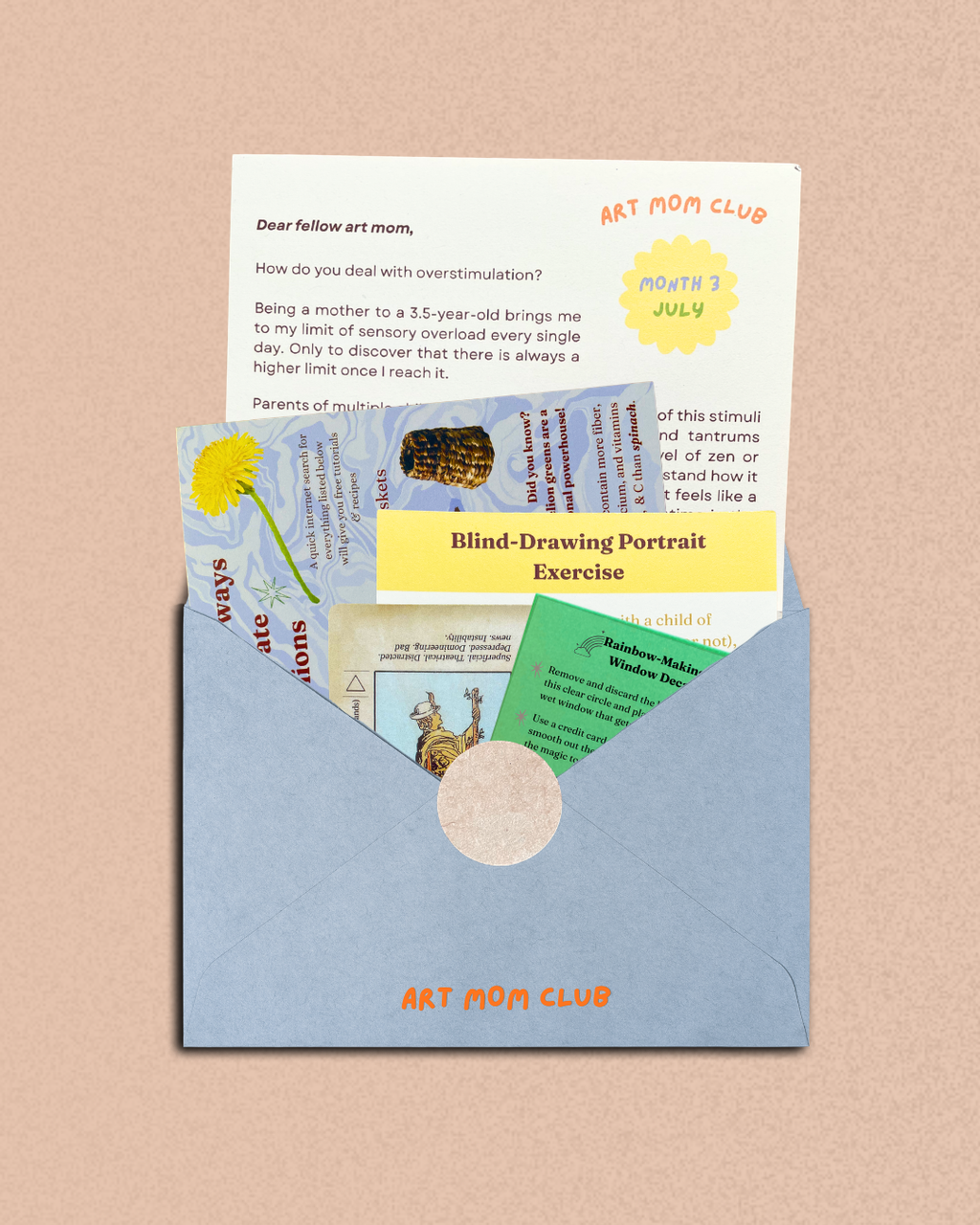Art Mom Club: Snail Mail Subscription