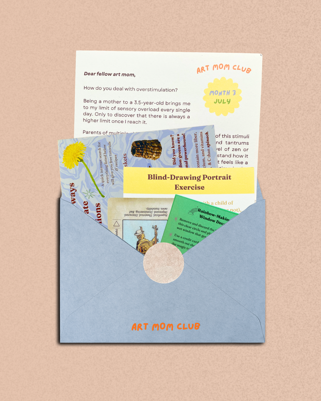 Art Mom Club: Snail Mail Subscription