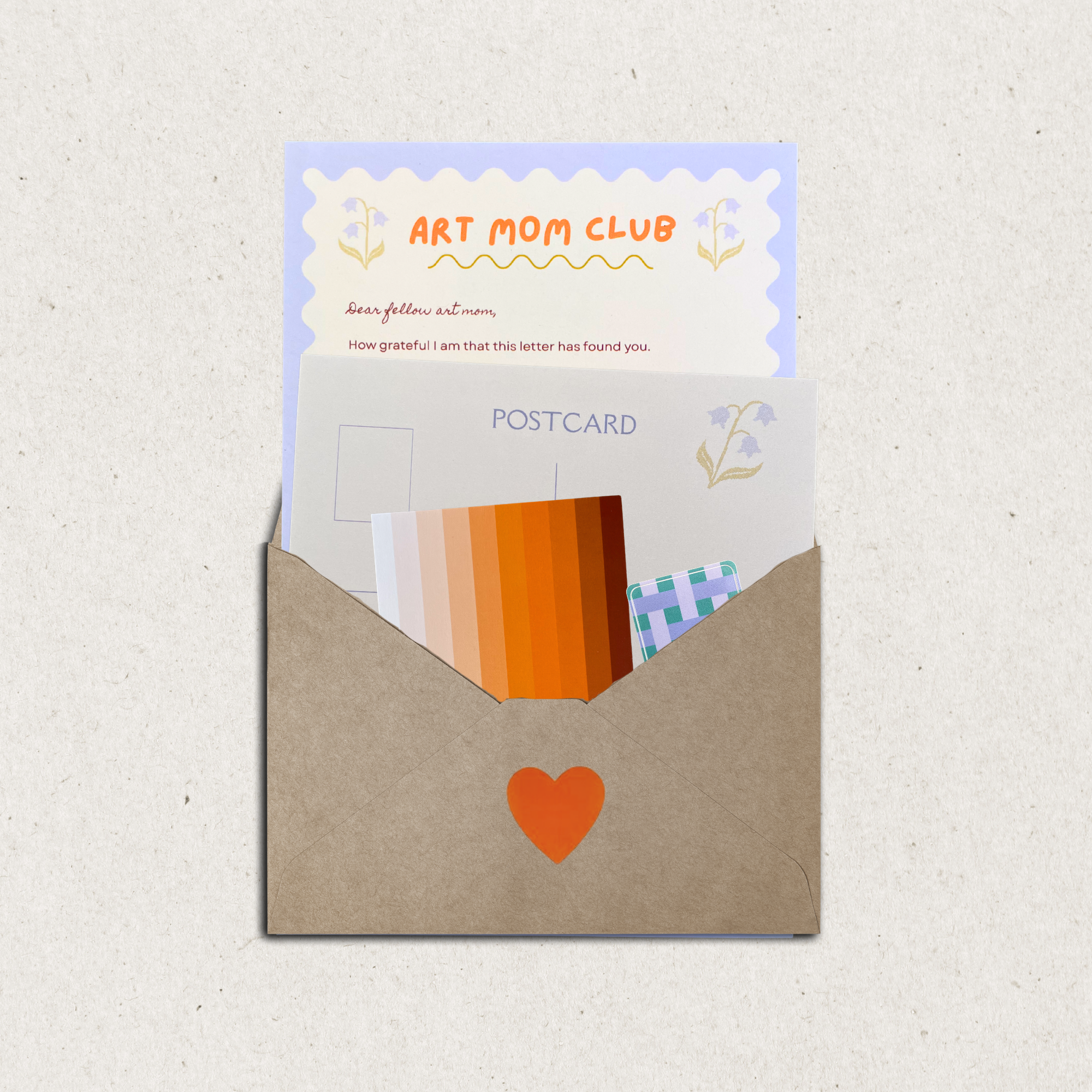 Art Mom Club: Snail Mail Subscription
