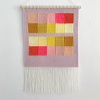 Flat Gradient: Mauve, Pink and Yellow