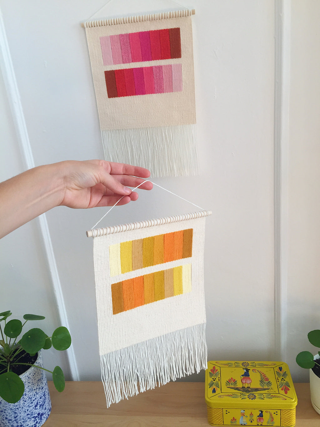 Flat Gradient Study: Yellow-Orange