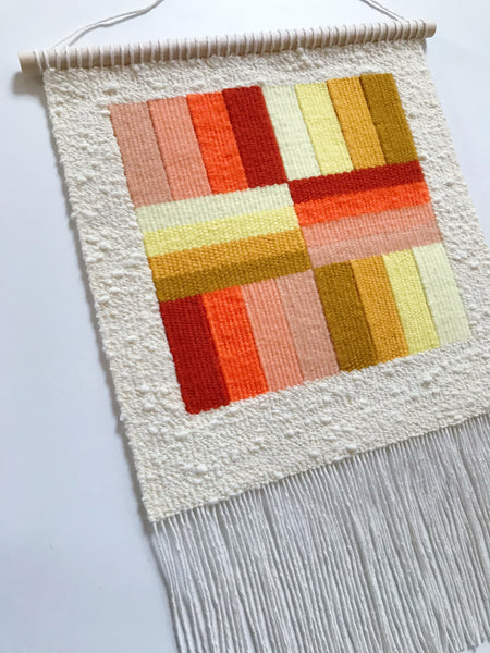 Quilt: Orange and Yellow Gradient