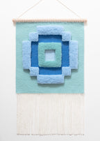 MAZE: blue & green