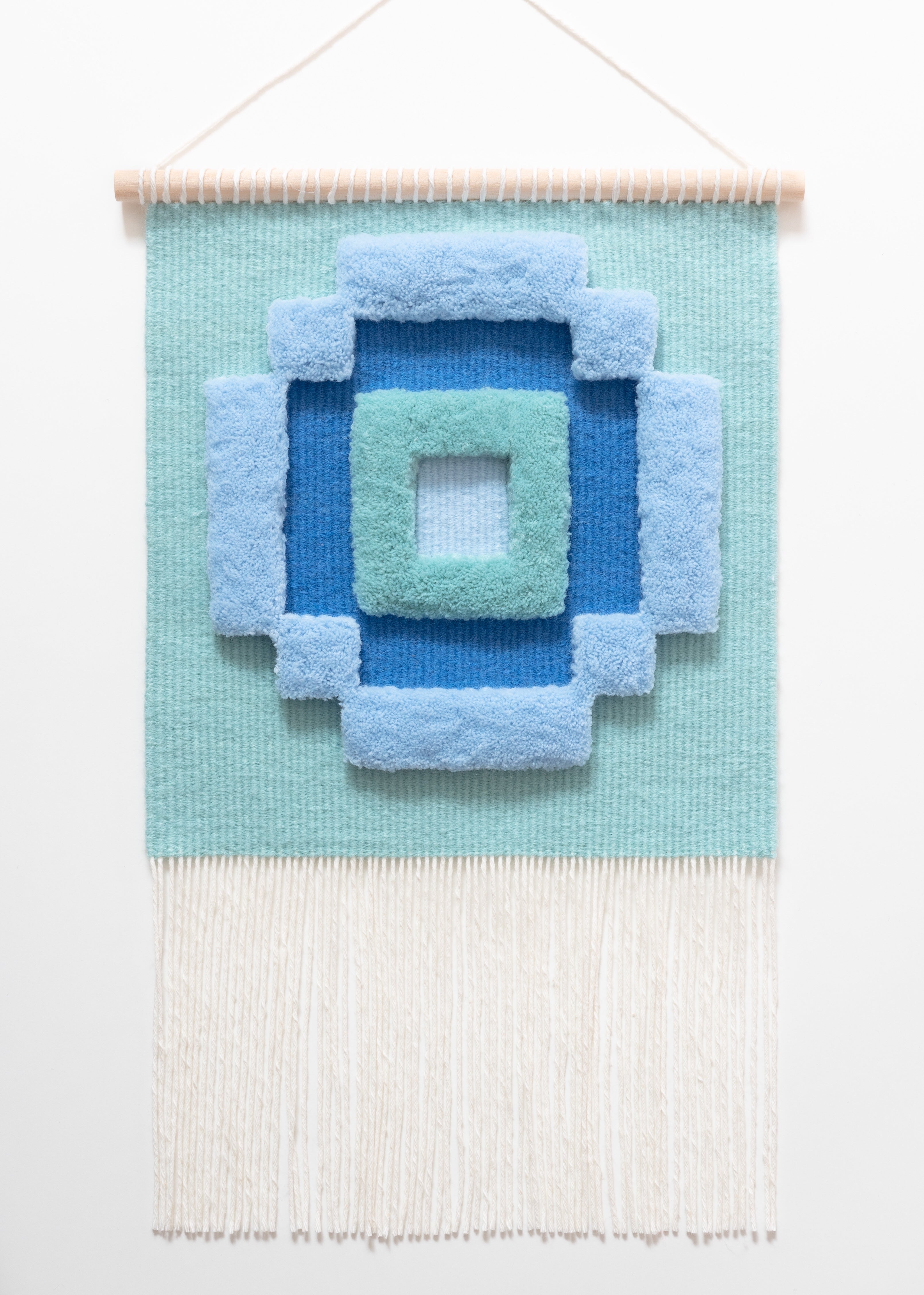 MAZE: blue & green