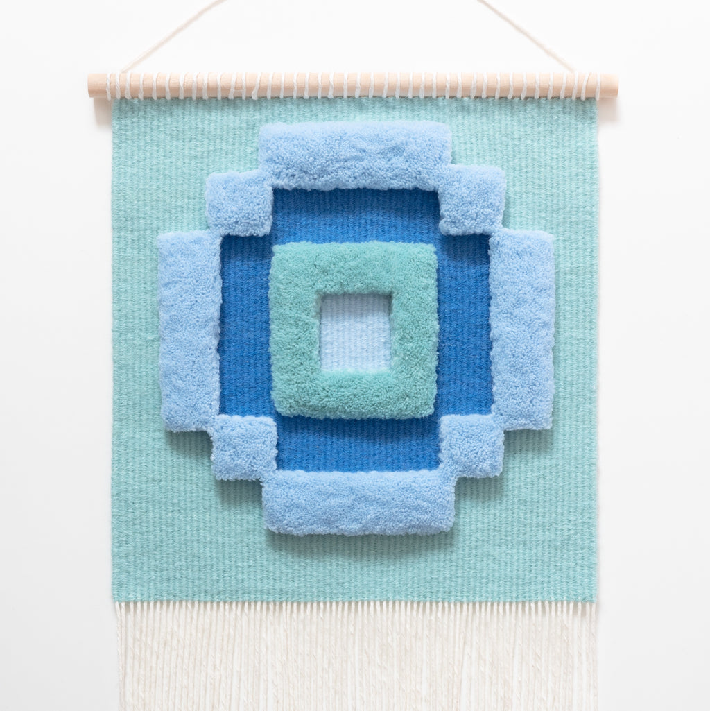 MAZE: blue & green