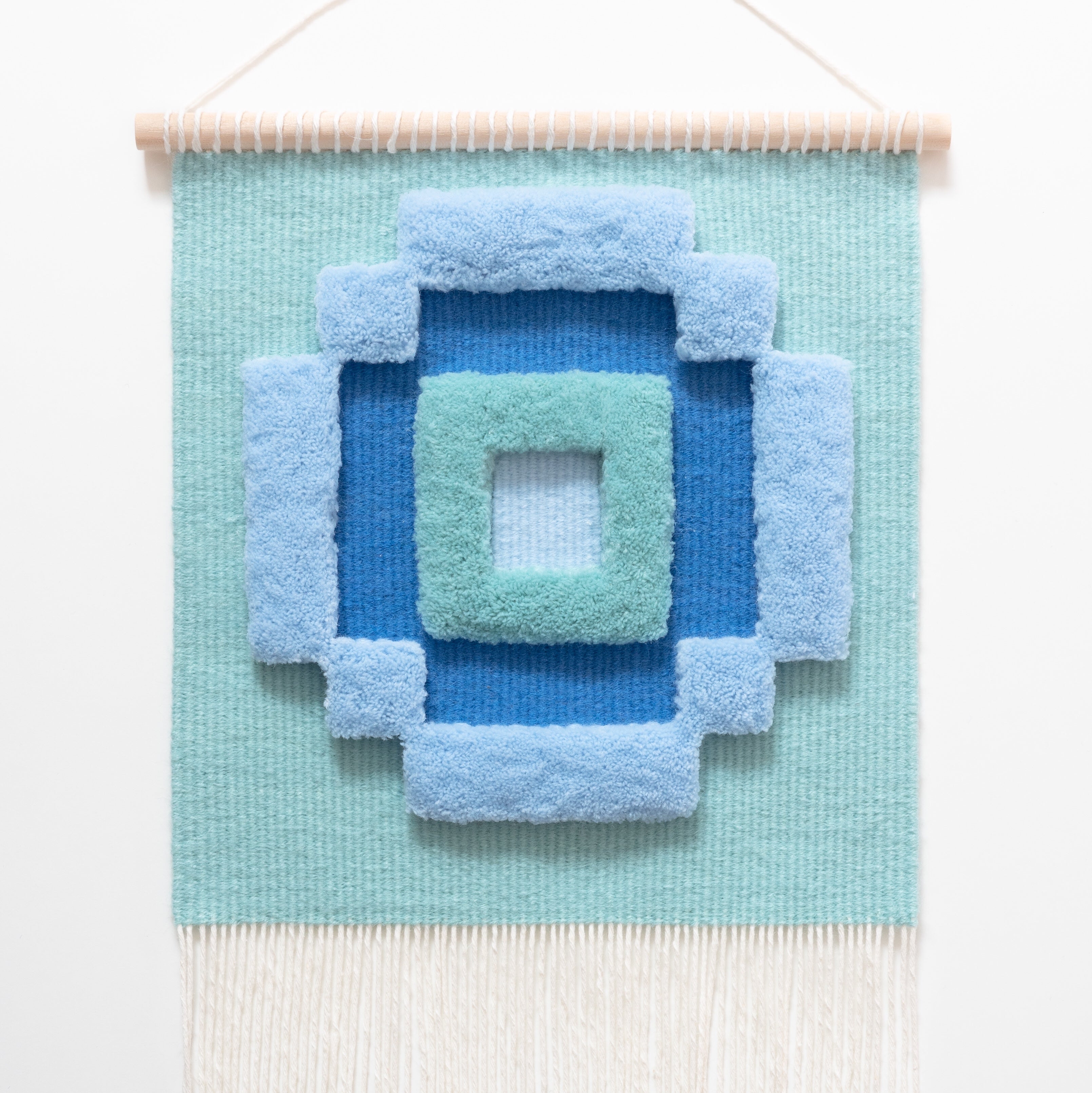 MAZE: blue & green