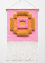 MAZE: pink & yellow