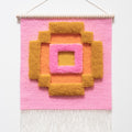 MAZE: pink & yellow