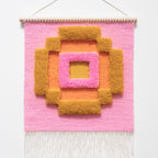 MAZE: pink & yellow