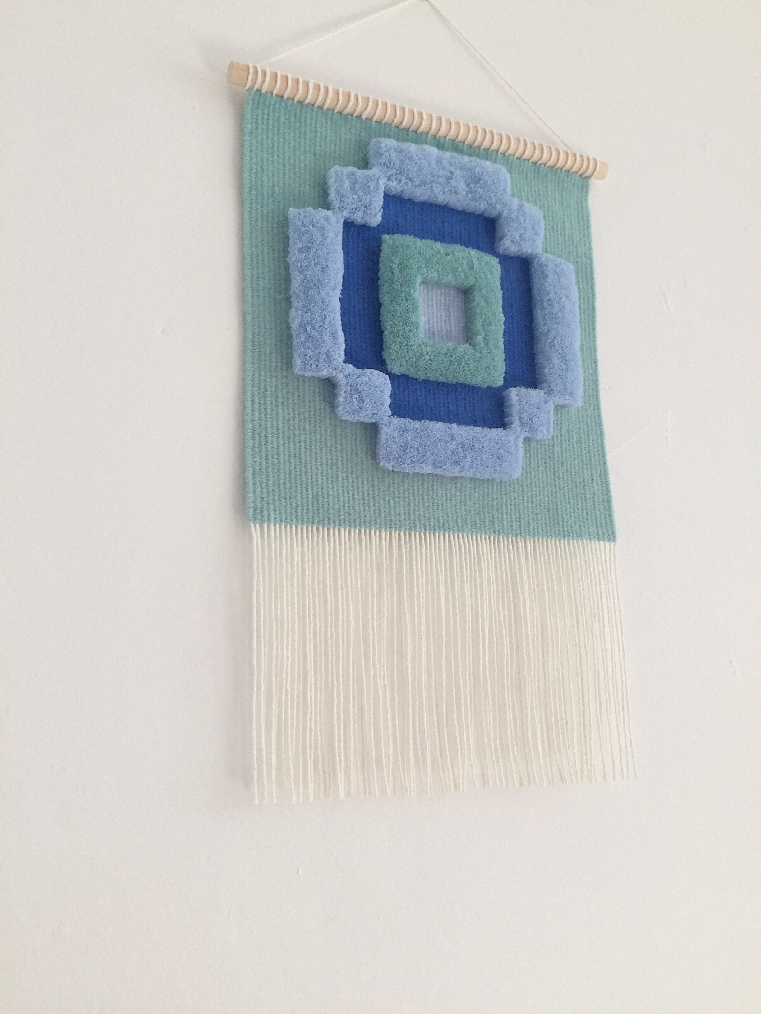MAZE: blue & green